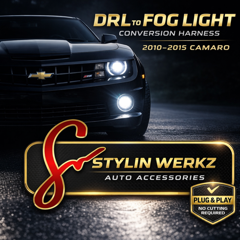 DRL to Fog Light Conversion Harenss for Camaro 2010-2015