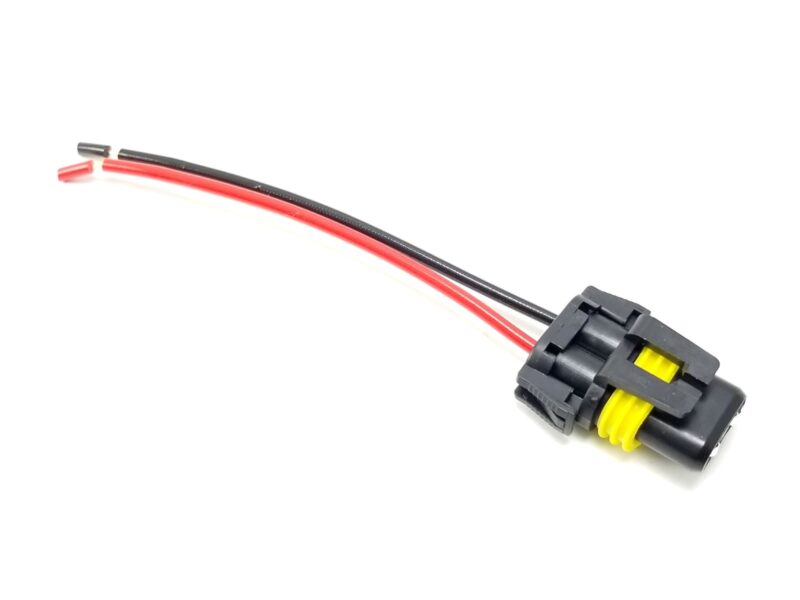 Linkz 9005 Female Pigtail Connector (Also Fits 9006/9012/HIR1/HIR2/9140/9145)