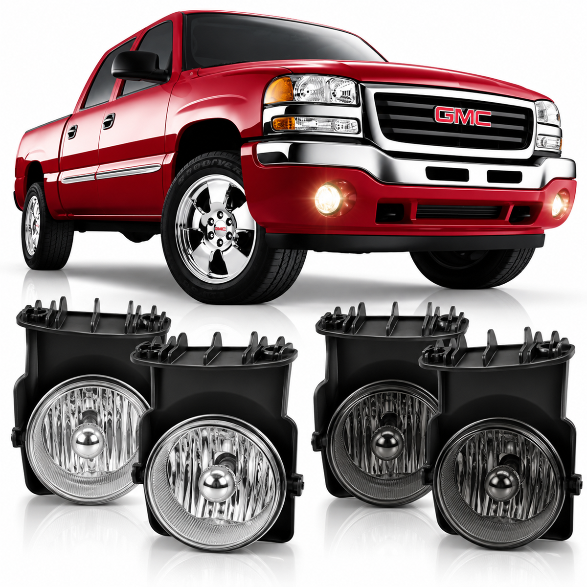 Lumenz Classic Series Fog Lights - GMC Sierra (2003-2006)