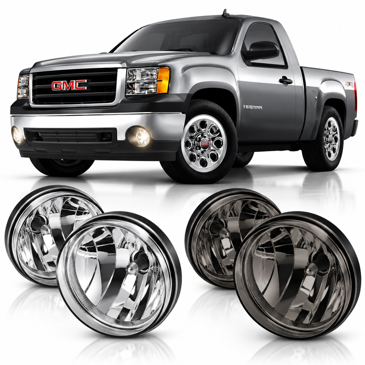Lumenz Classic Series Fog Lights - GMC Sierra (2007 - 2014)