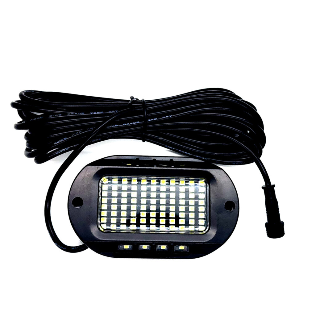Lumenz PodLitez Overdrive 104-LED Rock Light (Single) - White