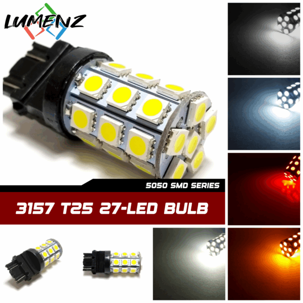 3157: Lumenz 5050 Series 27-LED Bulb