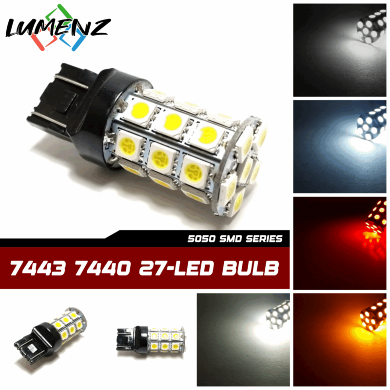 7443: Lumenz 5050 Series 27-LED Bulb
