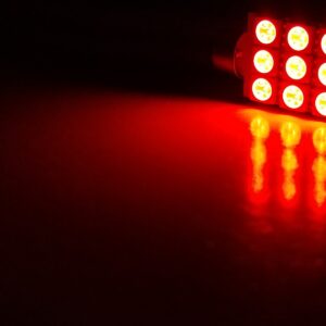 41mm: Lumenz 5050 Series 9-LED Bulb - Red