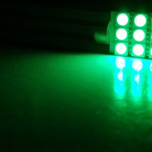 41mm: Lumenz 5050 Series 9-LED Bulb - Green