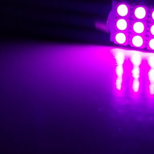 41mm: Lumenz 5050 Series 9-LED Bulb - Pink
