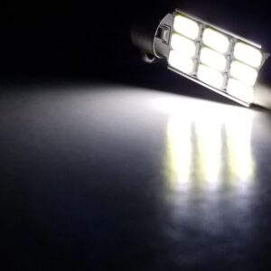 41mm: Lumenz CS 9-LED Canbus Bulb - 6000K Cool White