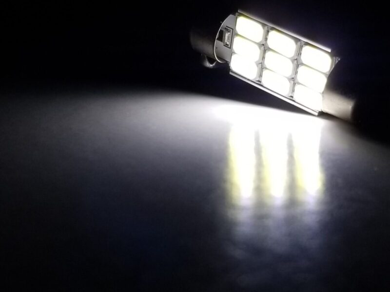 41mm: Lumenz CS 9-LED Canbus Bulb - 6000K Cool White