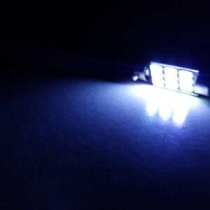 41mm: Lumenz CS 9-LED Canbus Bulb - 8000K Ice White