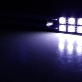 44mm: Lumenz 5050 Series 8-LED Rigid Loop Bulb - 8000K Ice White