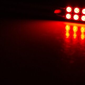44mm: Lumenz 5050 Series 8-LED Rigid Loop Bulb - Red