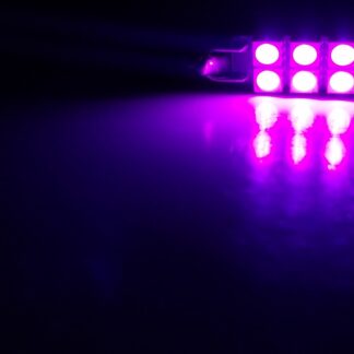 44mm: Lumenz 5050 Series 8-LED Rigid Loop Bulb - Pink