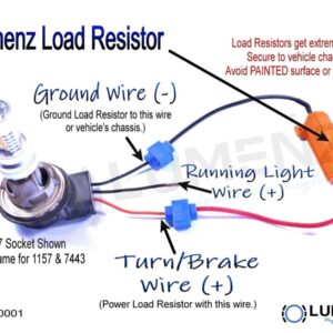 Lumenz 50W 6-OHM Load Resistors