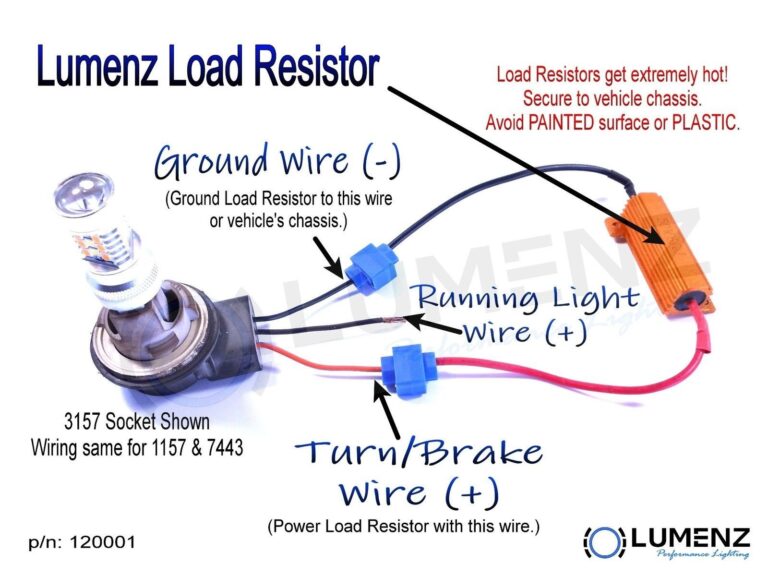 Lumenz 50W 6-OHM Load Resistors
