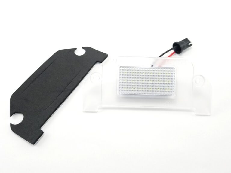 Lumenz Full LED License Plate Lights - Clear Lens - Dodge Challenger (2005-2014)