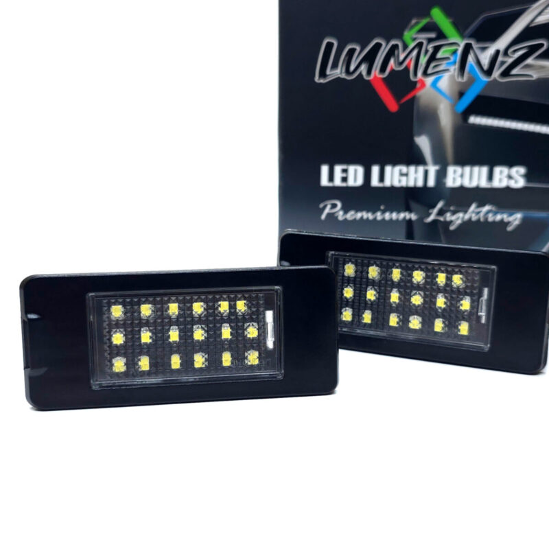 Lumenz DirecFit 18-LED License Plate Light Assembly for 2015-24 Yukon Tahoe Suburban Escalade - 100842
