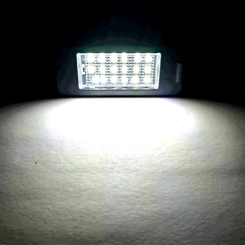 Lumenz DirecFit 18-LED License Plate Light Assembly for 2015-24 Yukon Tahoe Suburban Escalade - 100842