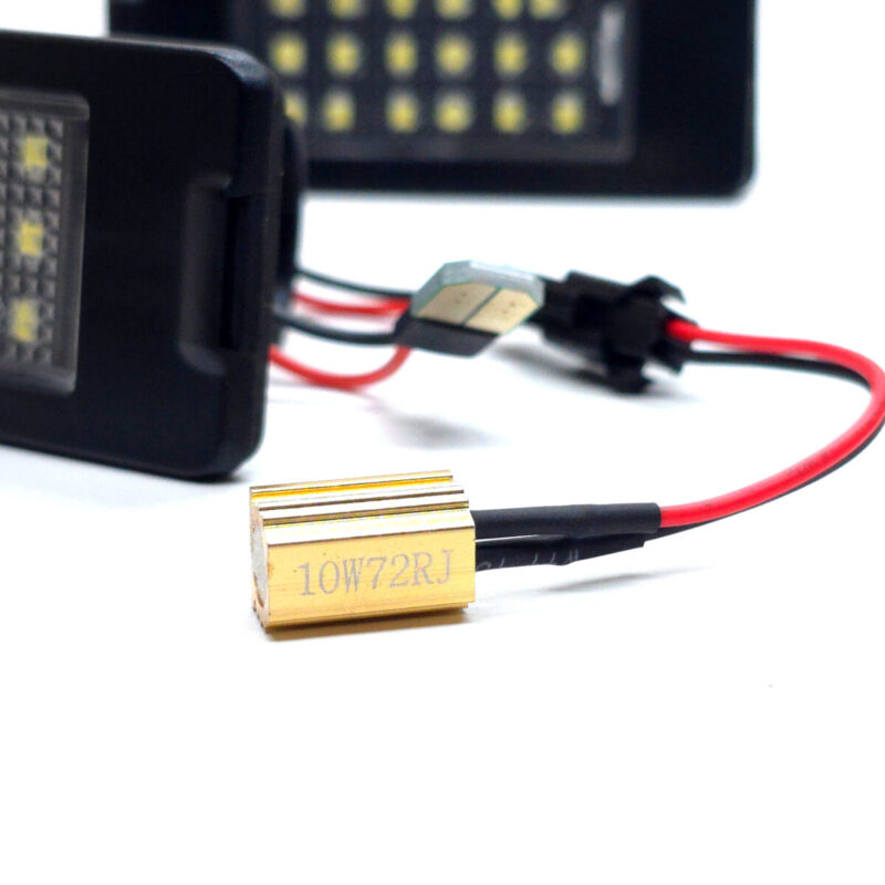 Lumenz DirecFit 18-LED License Plate Light Assembly for 2015-24 Yukon Tahoe Suburban Escalade - 100842