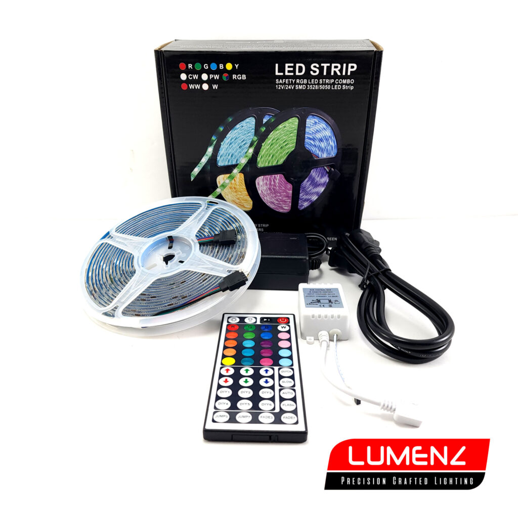 Lumenz Accentz ChromeShift RGB LED Strip Light - 5M 300-LED Kit