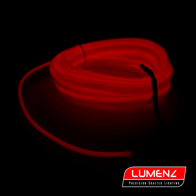 Electroluminescent Dash LED Light Strip, Red