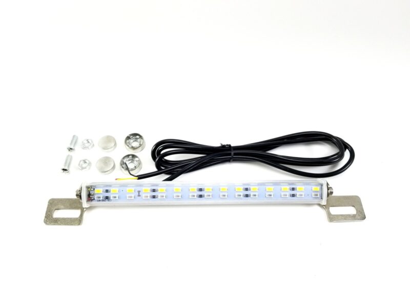 10-in Auxiliary Light Bar 30-LED Dual Color White & Red