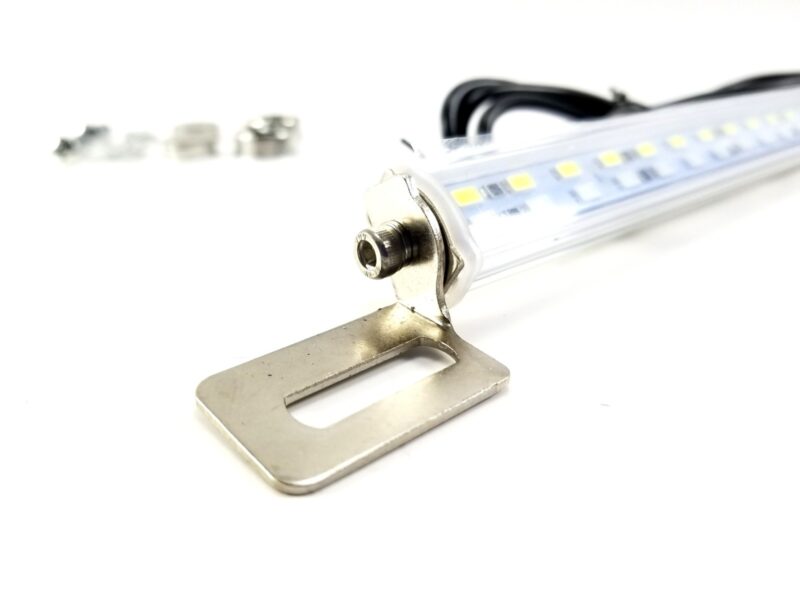 10-in Auxiliary Light Bar 30-LED Dual Color White & Red