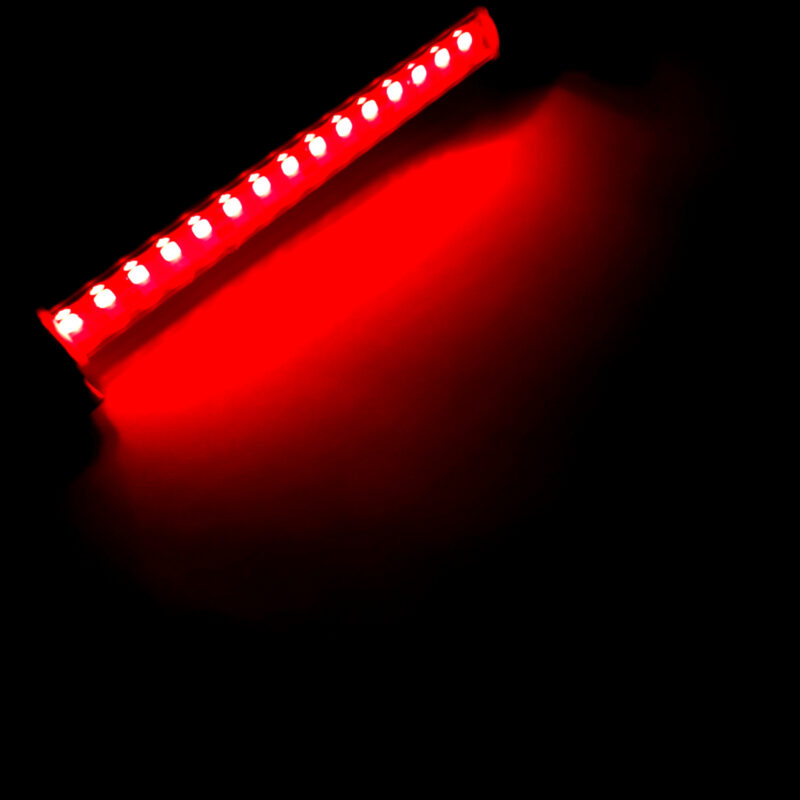 10-in Auxiliary Light Bar 30-LED Dual Color White & Red