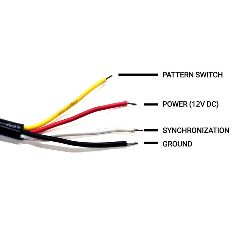 Lumenz SlimLine Series 12-LED Linear Strobe Warning Light