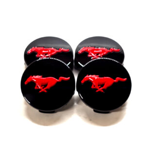 4pc Center Caps for 2015–2026 Mustang Wheels