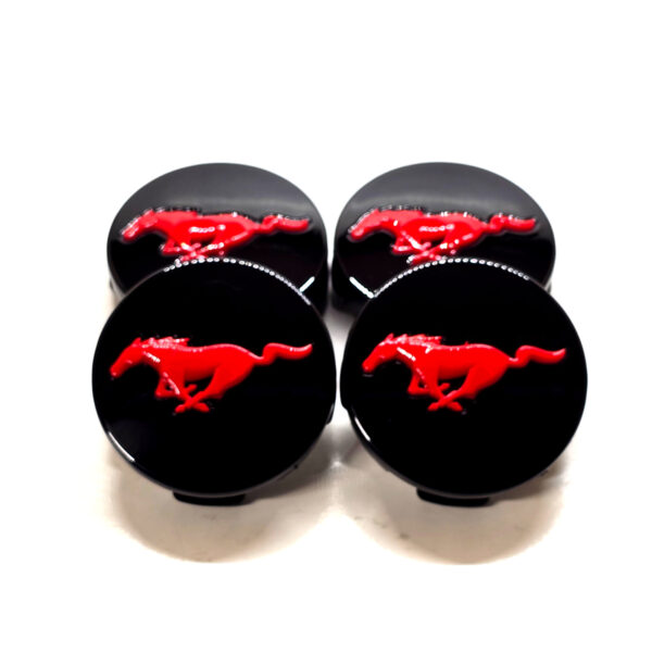 4pc Center Caps for 2015–2026 Mustang Wheels