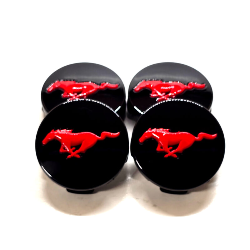 4pc Center Caps for 2015–2026 Mustang Wheels