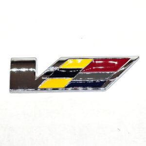 “V” Flag Emblem - LH Door/Trunk - Cadillac CTS STS XLR (2004-2008)