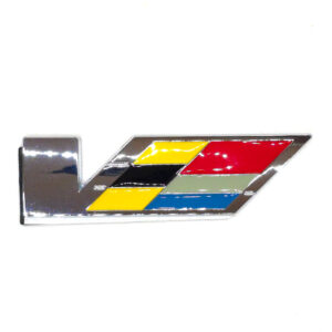 “V” Flag Emblem - LH Door/Trunk - Cadillac CTS STS XLR (2004-2008)