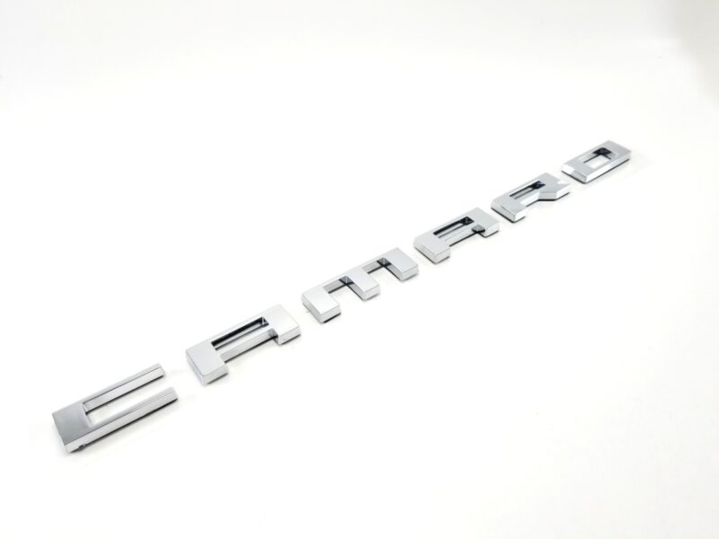 CAMARO Lettering Emblem - Fender - ABS - Chevrolet Camaro (2010-2024) - Chrome
