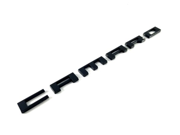 Emblem - Fender - ABS - Chevrolet Camaro (2010-2024) - Matte Black