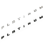 PLATINUM Lettering Emblem - Bed Side - Ford F-150 F-250 F-350 (2007-2025)