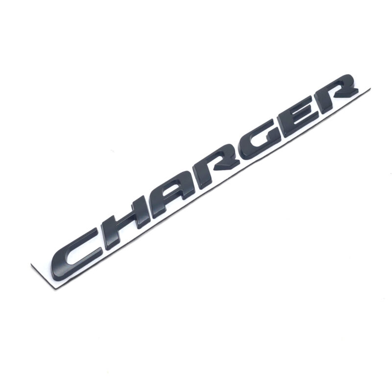 Charger Emblem - Fender - Dodge Charger (2008-2024) - Matte Black