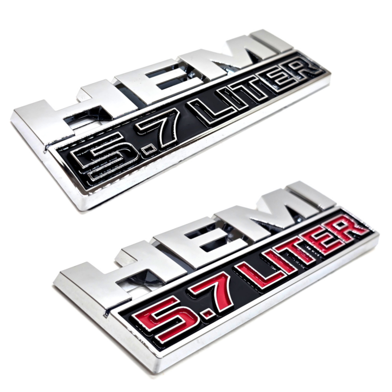 Hemi 5.7 Liter Emblem - Fender - RAM 1500 2500 (2009-2019)