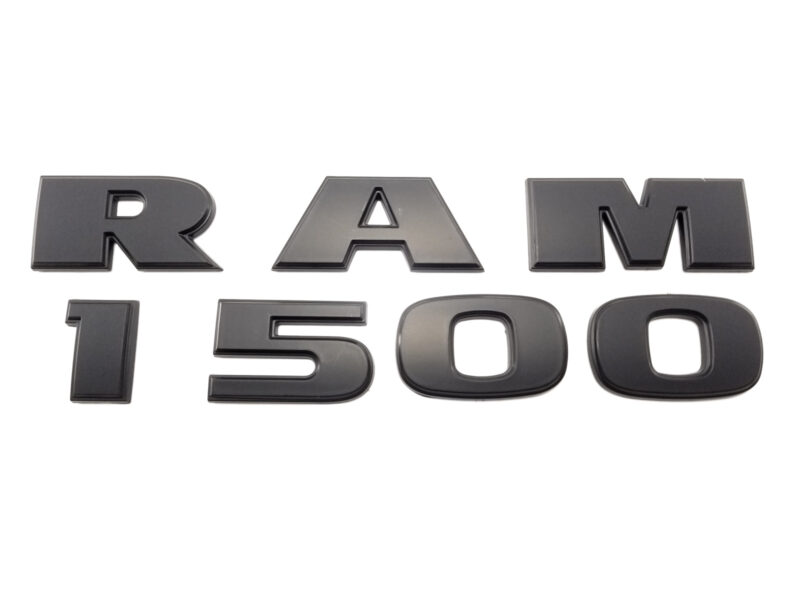 2007-19 RAM 1500 Door Emblem - Matte Black
