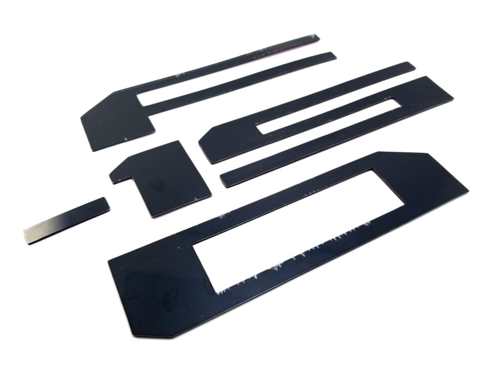2018-24 F-150 Tailgate Insert Emblem, Matte Black