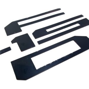 2018-24 F-150 Tailgate Insert Emblem, Matte Black