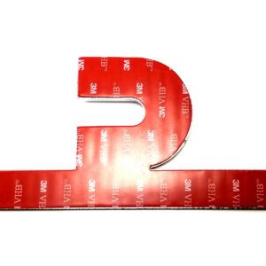 2003-24 RAM Cummins Turbo Diesel Fender Emblem - Chrome/Red
