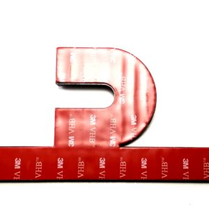 2003-24 RAM Cummins Turbo Diesel Fender Emblem - Matte Black/Red