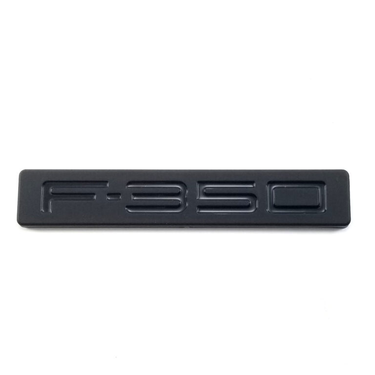 1999-10 F-350 Emblem 4-3/4 in. ABS Matte Black
