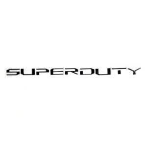 2017-24 Super Duty Tailgate Letter Emblem Insert - Matte Black