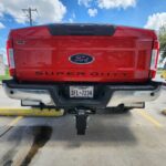 2017-24 Super Duty Tailgate Letter Emblem Insert - Matte Black