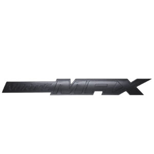 Vortec Max Door & Tailgate Emblem ABS 11.5in - Matte Black