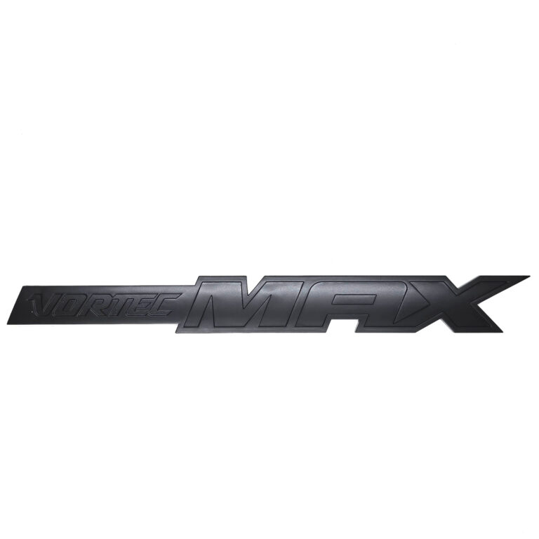 Vortec Max Door & Tailgate Emblem ABS 11.5in - Matte Black