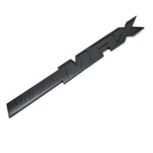 Vortec Max Door & Tailgate Emblem ABS 11.5in - Matte Black