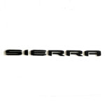 2018-24 GMC Sierra Nameplate Emblem, Matte Black
